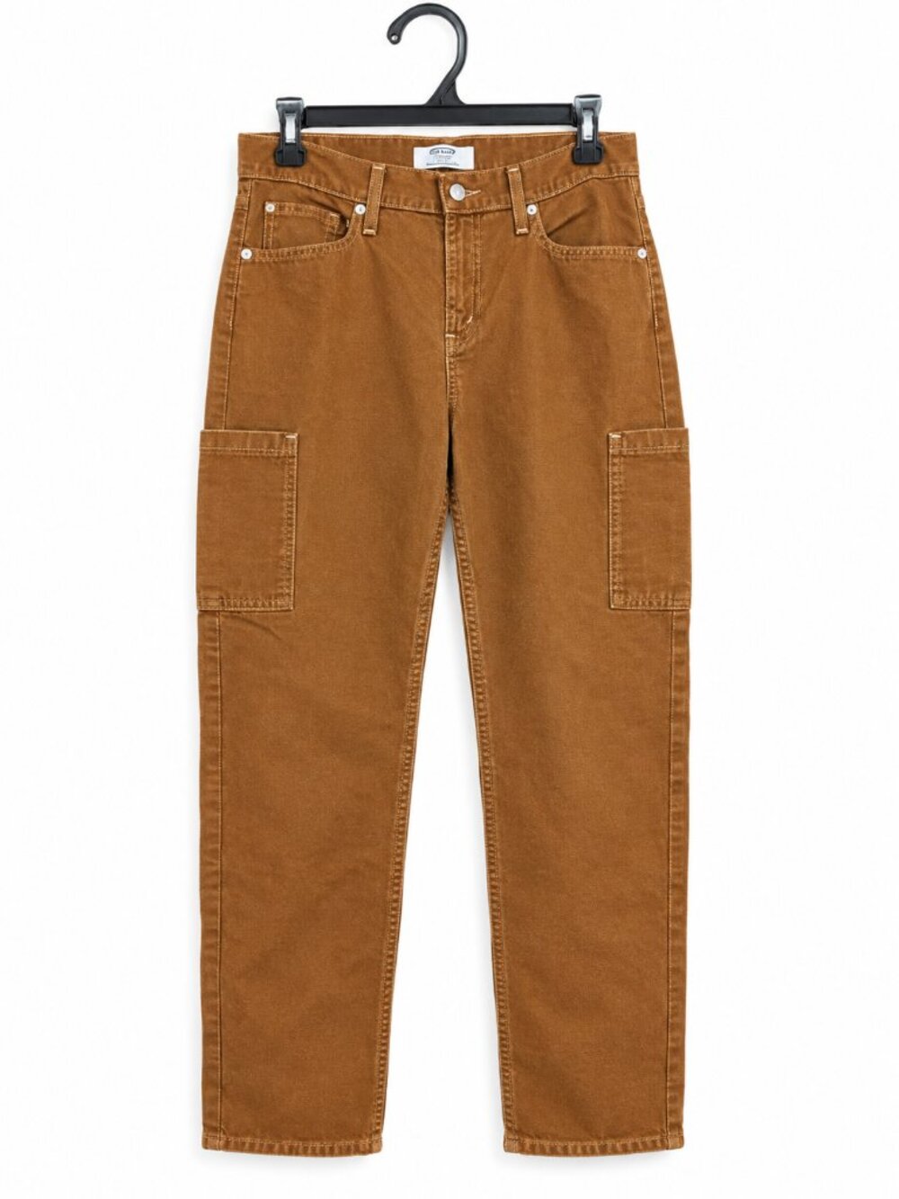 Denizen Levi’s ’90s Loose Straight Utility Pants Brown 10 W30
